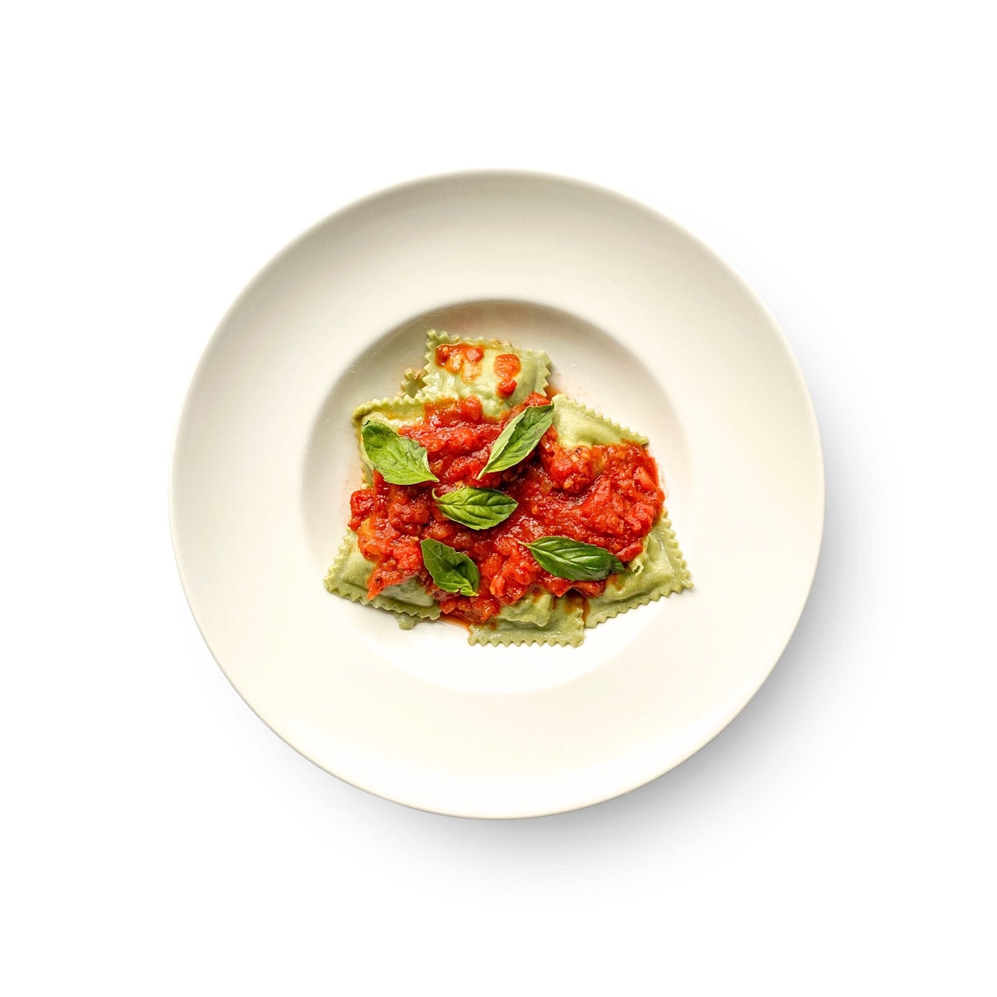 Ravioli Spinaci Ricotta Pomodoro