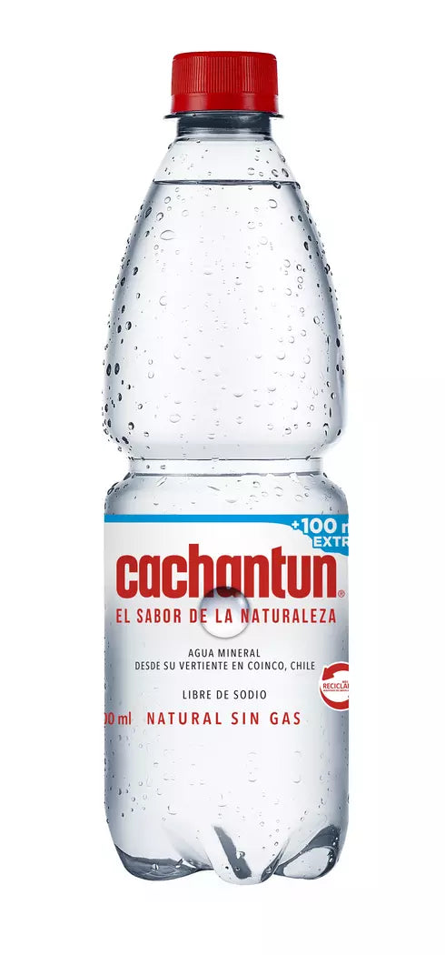 Agua Cachantun sin gas 600 cc