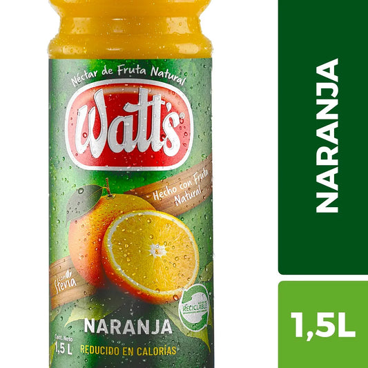 Nectar Watts Naranja 1,5 lt